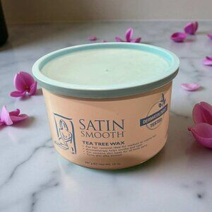 Satin Smooth Tea Tree Wax 14 oz For Medium to Coarse Hair | Soothing & Antisep